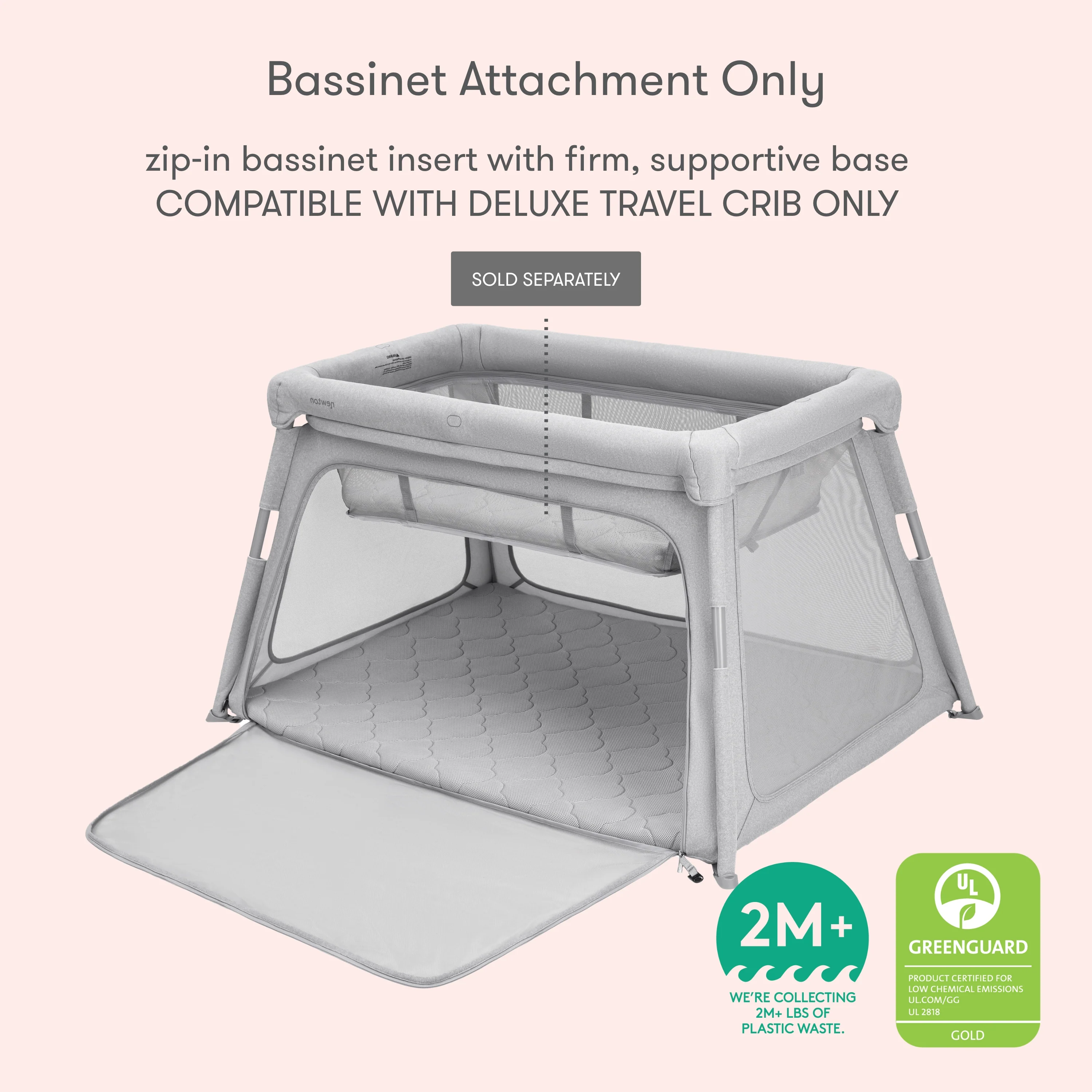 Deluxe Travel Crib & Play Yard - Image 13